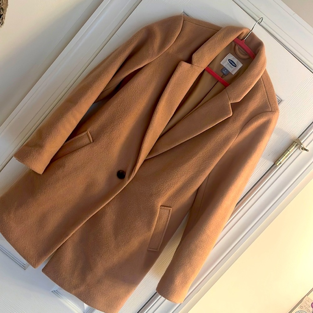 Camel car coat